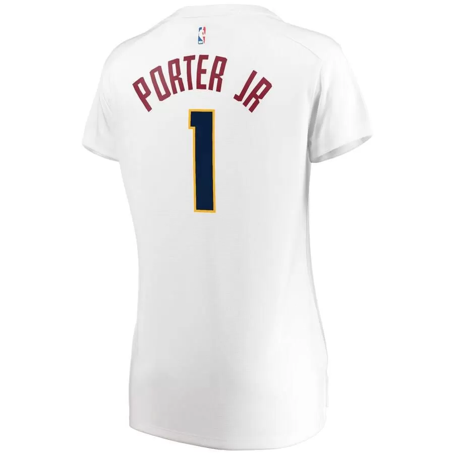 Denver Nuggets Michael Porter Jr. Fanatics Branded Fast Break Player Association Jersey Womens - White | Ireland G8682I5