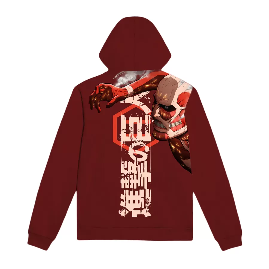 Dolly Noire AoT hoodie sw499-gq-01 red