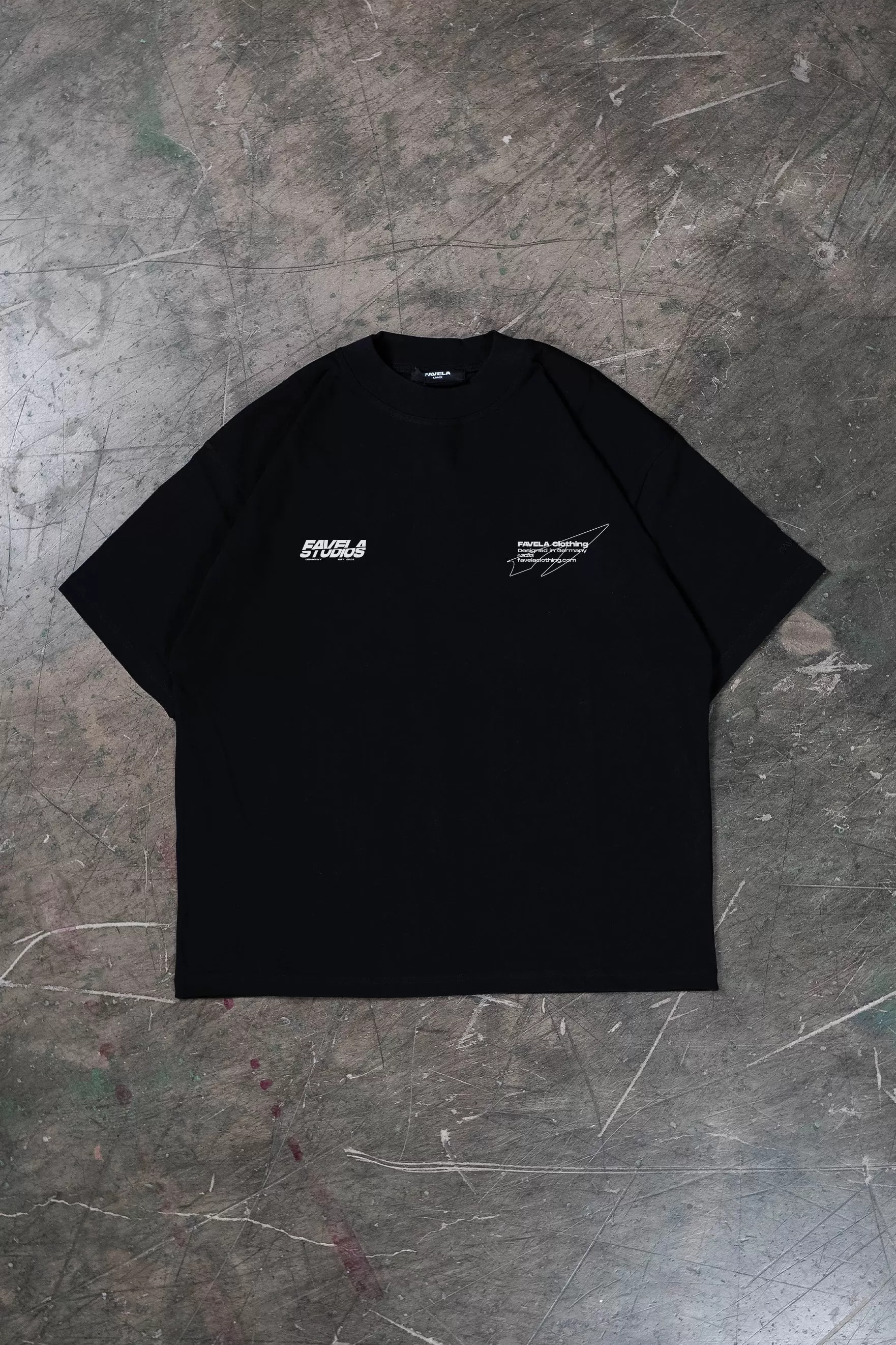 DOUBLE BLACK T-SHIRT