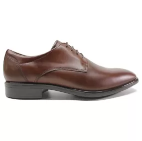 Ecco Mens Shoes Citytray Formal Lace-Up Low-Profile Derby Leather - UK 9-9.5