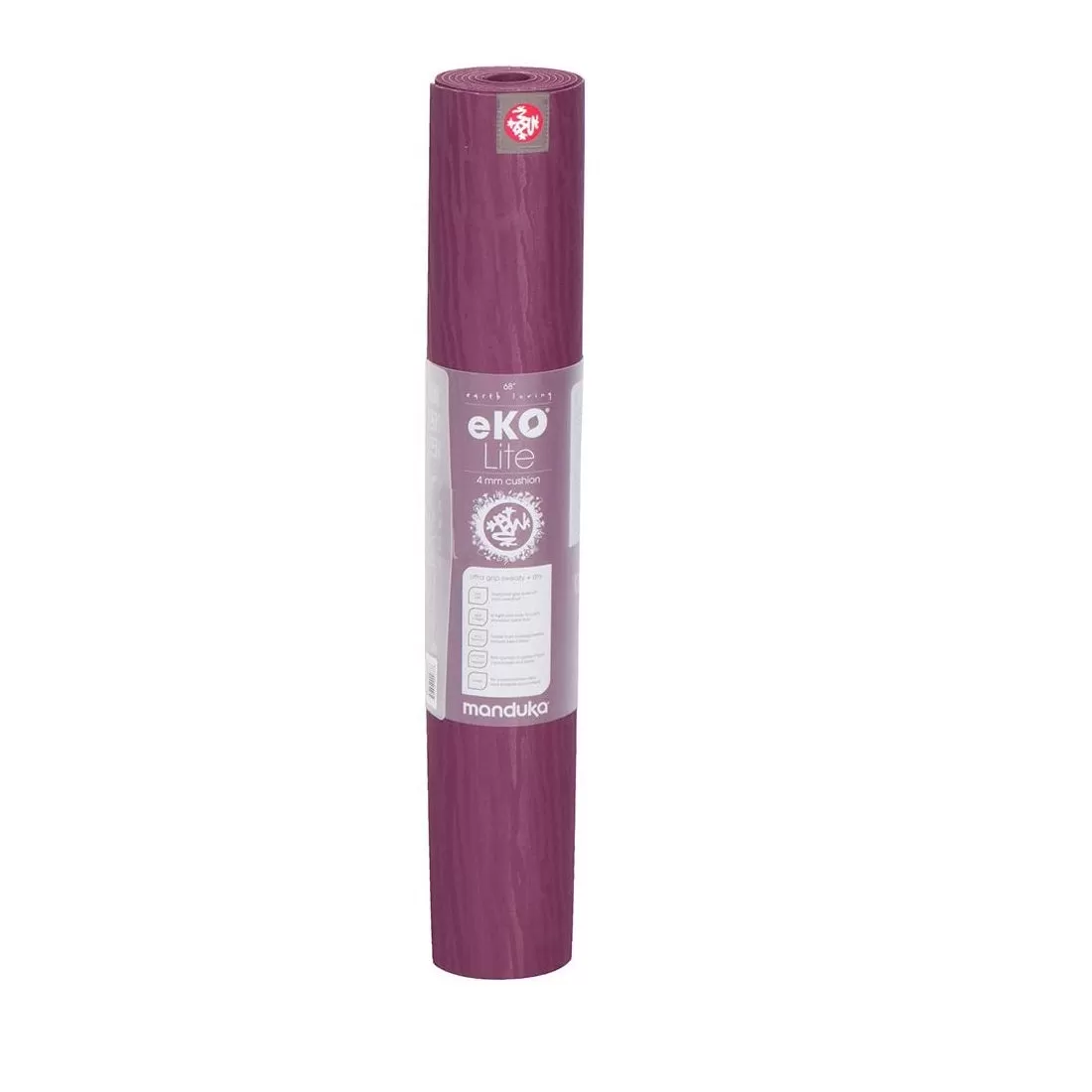 EKO LITE YOGA MAT - 4MM ACAI MDNT - 71 INCHES