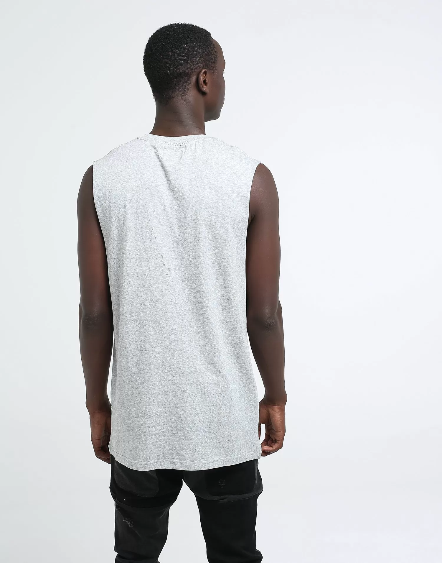 Elevn Aptitude Muscle Tee Grey Marle