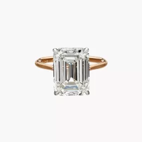 Emerald Cut Solitaire Engagement Ring