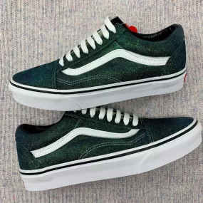 Emerald Glitter Old Skool Vans