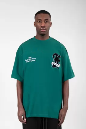 F FROTTEE FOREST GREEN T-SHIRT