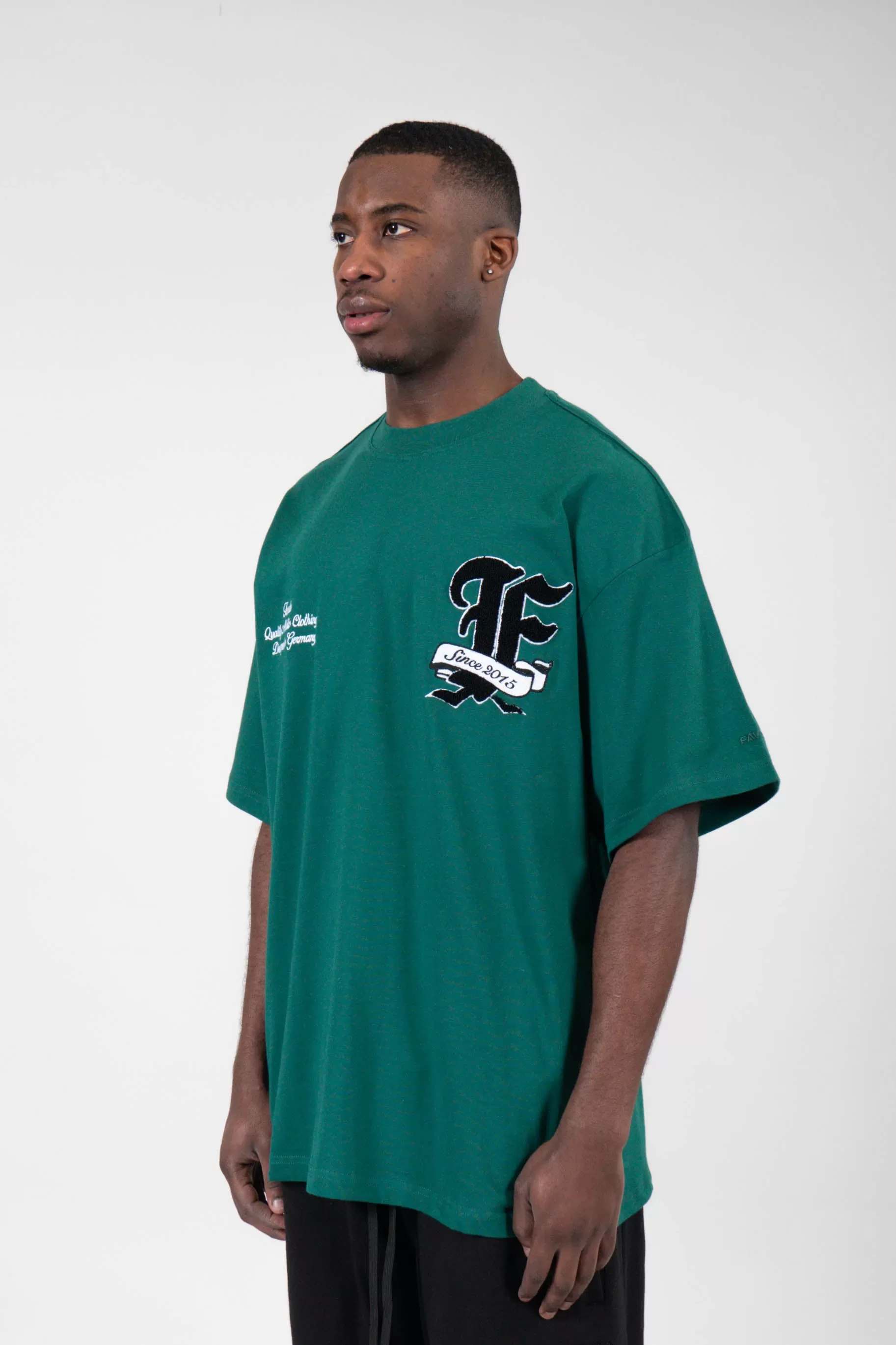 F FROTTEE FOREST GREEN T-SHIRT