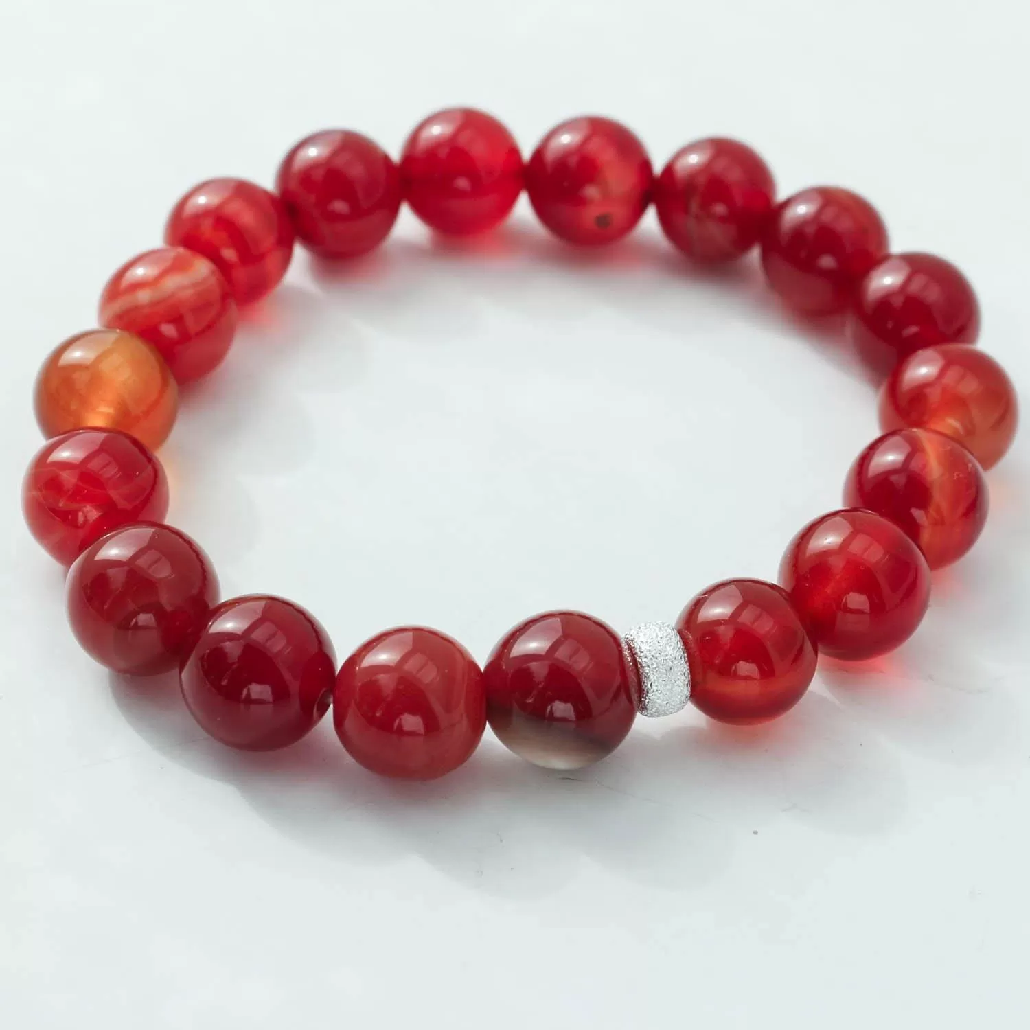 Fire Agate Chakra, Althlesuire-Yoga Bracelet