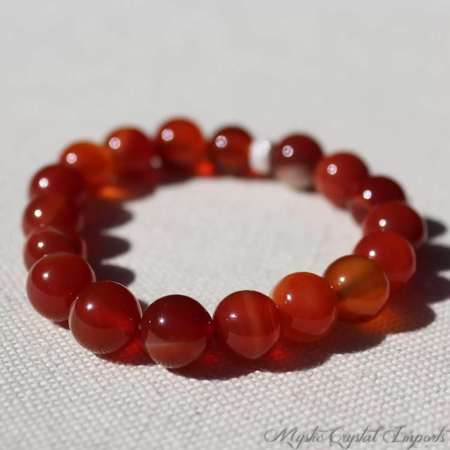 Fire Agate Chakra, Althlesuire-Yoga Bracelet