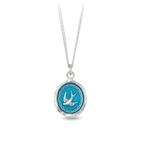 Free Spirited Necklace - Capri Blue