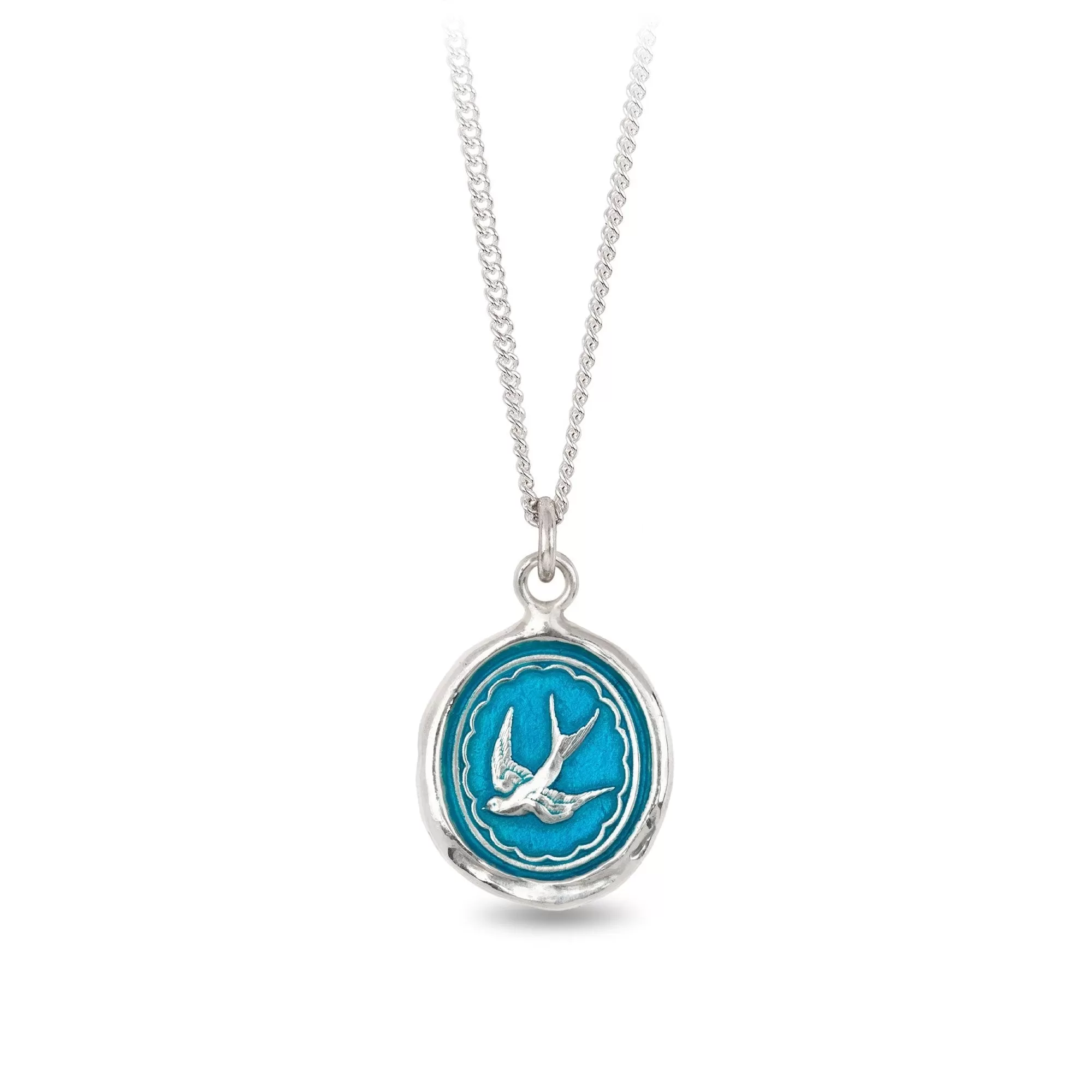 Free Spirited Necklace - Capri Blue