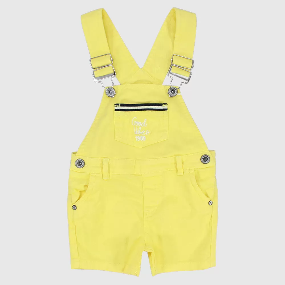 Gabardine Short Overall