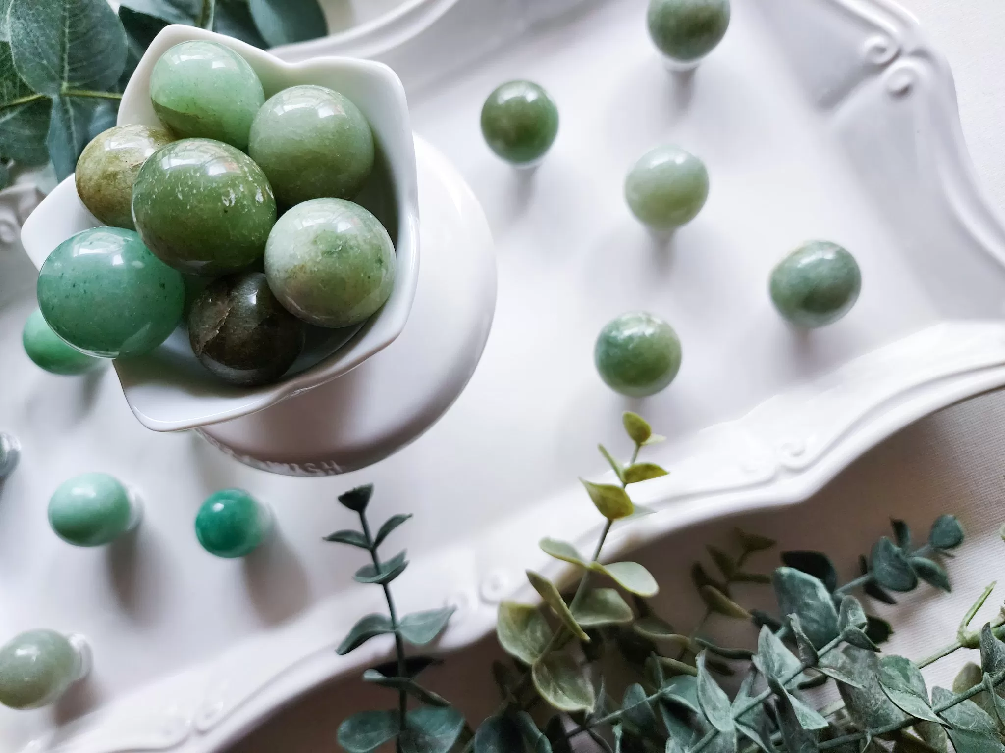 Green Aventurine Sphere || Marble