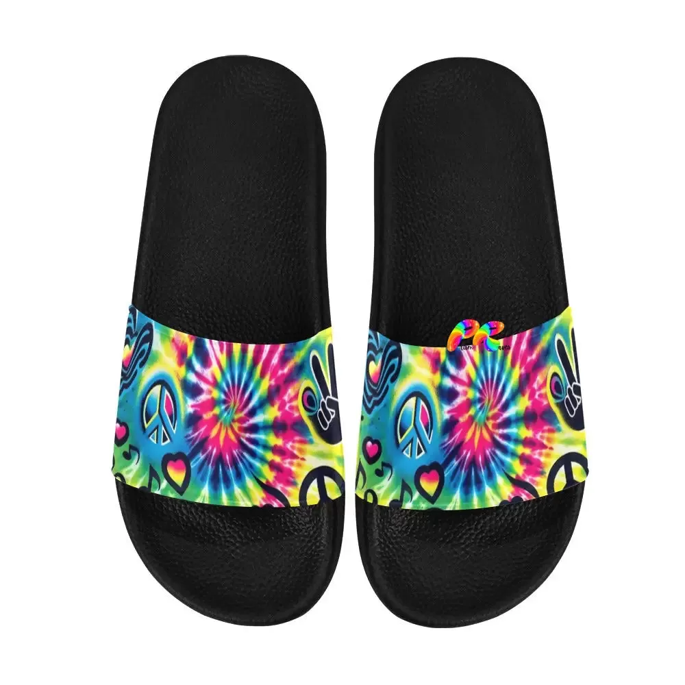 Happy Vibes Women's Rave Slide Sandals