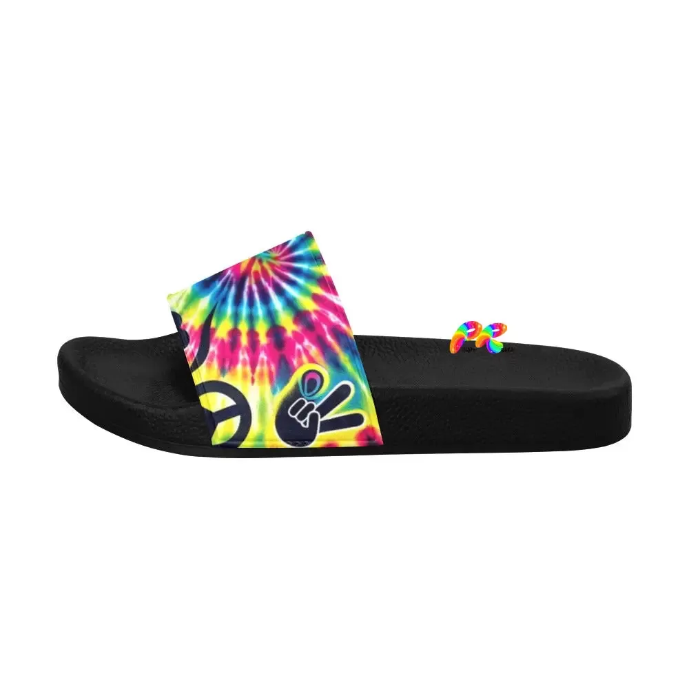 Happy Vibes Women's Rave Slide Sandals