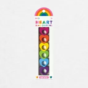 Heart Ring Crayon Set