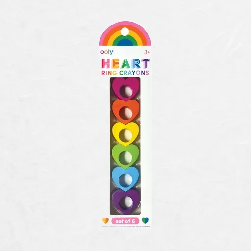 Heart Ring Crayon Set