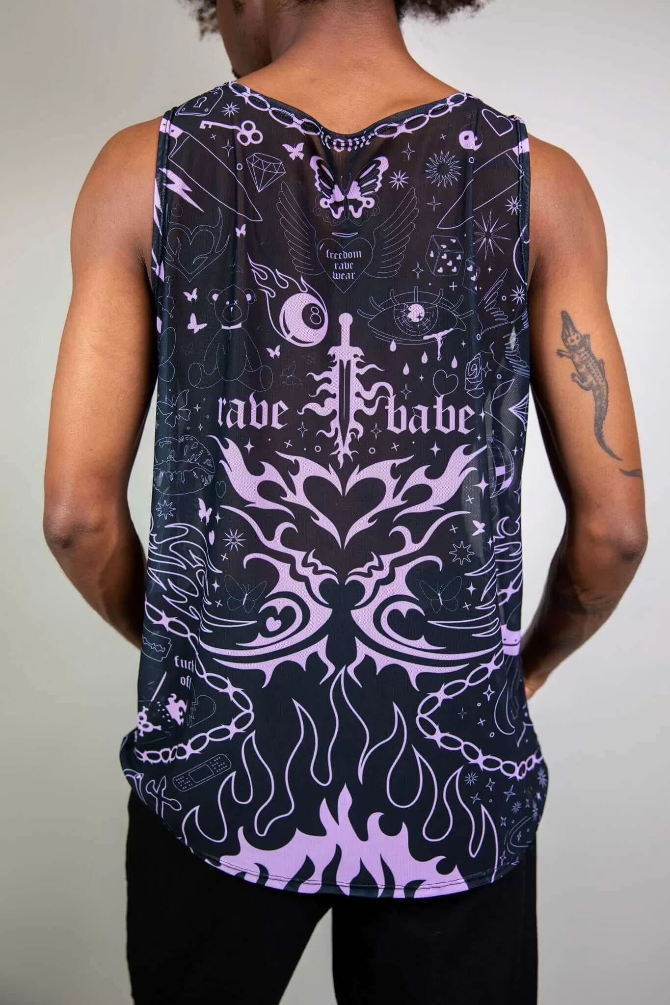 Inkwork Mesh Unisex Tank Top