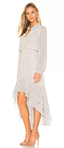 Ivory High Low Dress