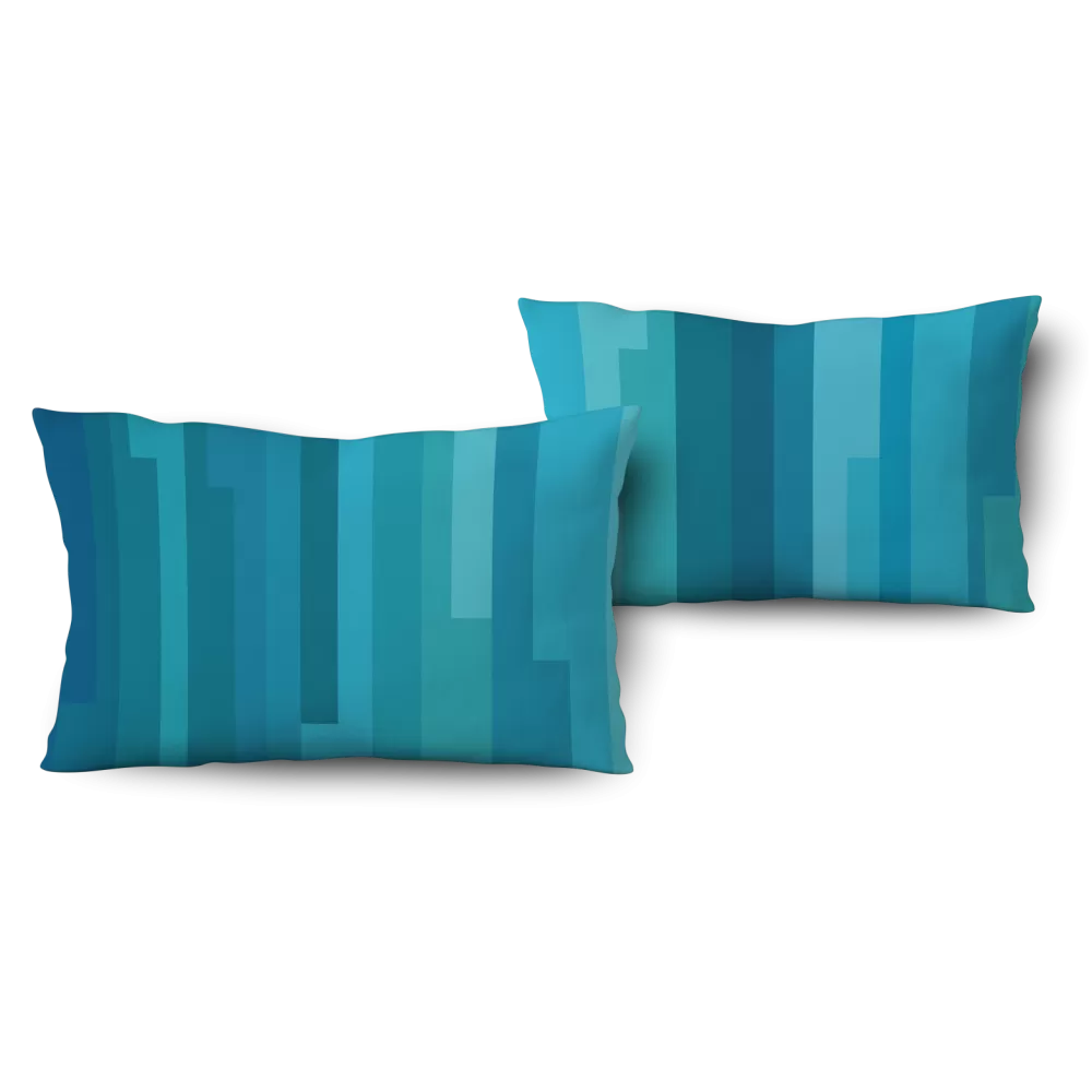 JBDSGND | LAX Blue Seas Indoor or Outdoor Long Pillow