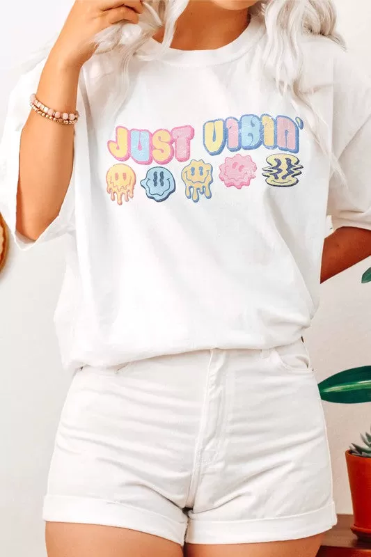 JUST UIBIN GRAPHIC TEE PLUS SIZE