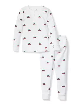 Kid's Pima Snug Fit Pajama Set | Holiday Journey