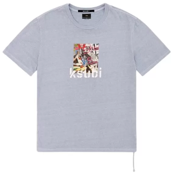 Ksubi Kulture Kash SS Tee (Storm) MFA23TE018