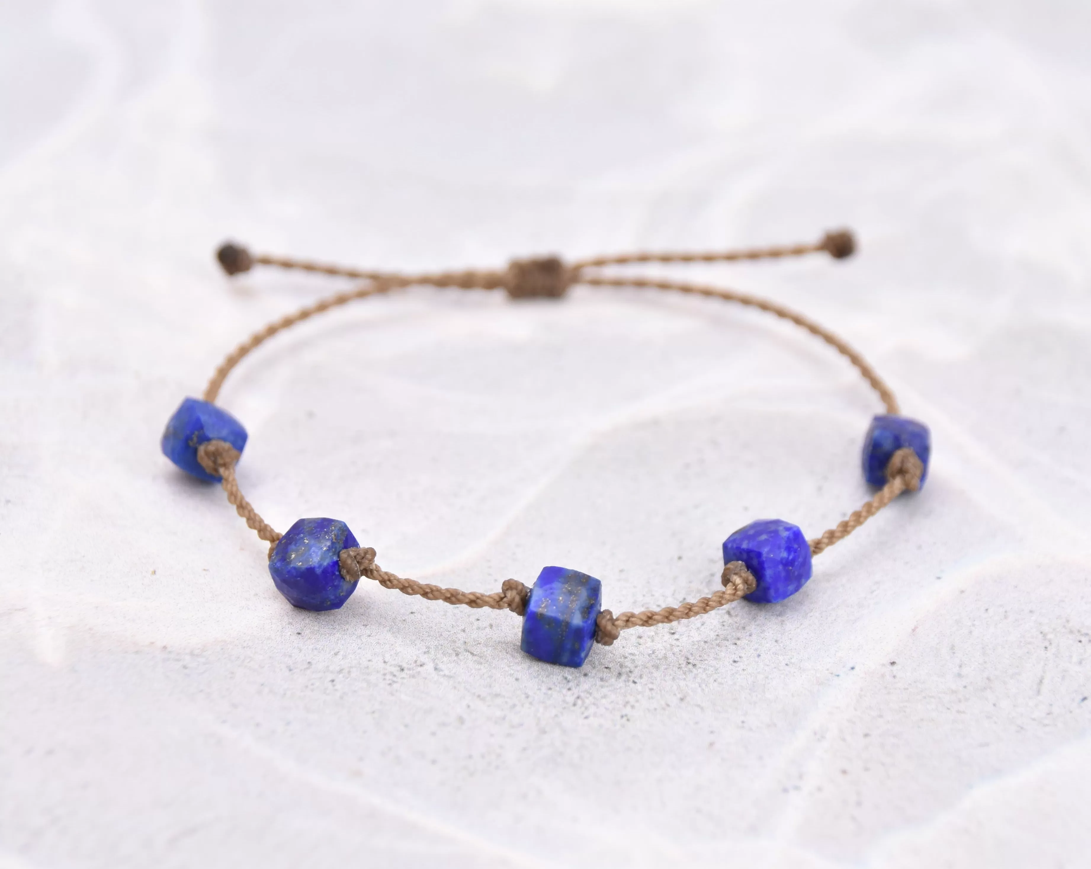 Lapis Lazuli Cube - Bracelet