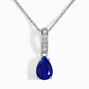 Lapis Lazuli Necklace Sway - September Birthstone