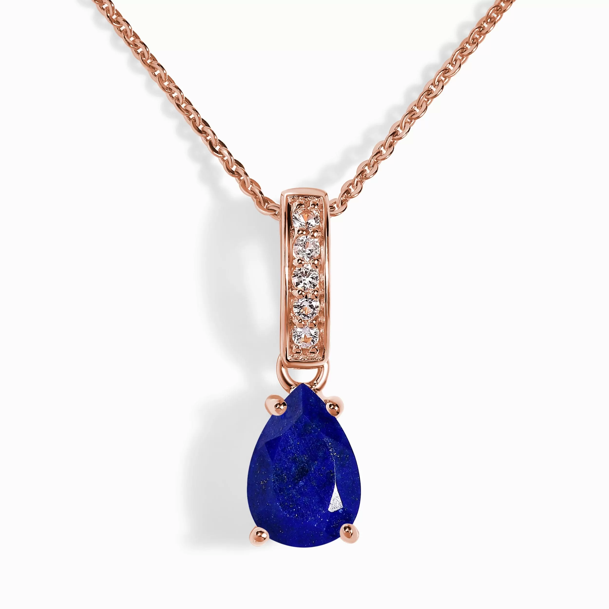 Lapis Lazuli Necklace Sway - September Birthstone