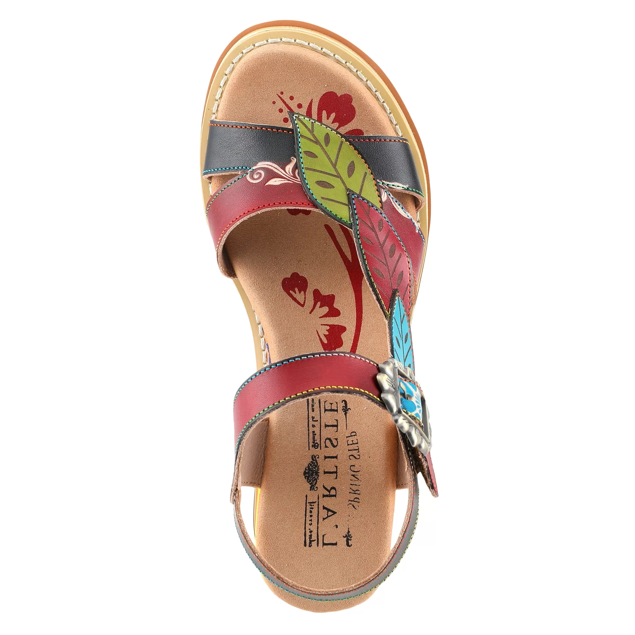 L'ARTISTE IRVETTA PLATFORM SANDALS