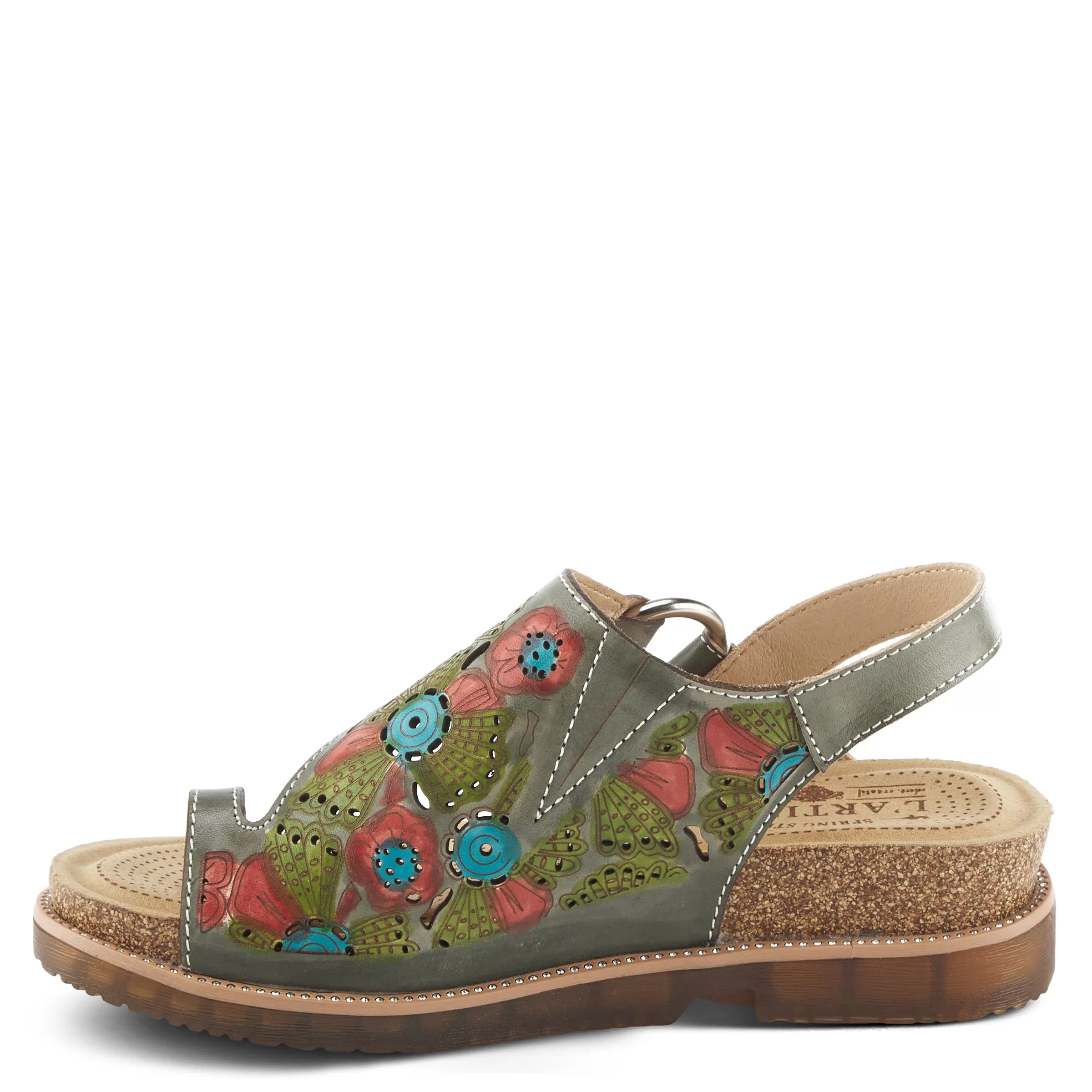 L'ARTISTE SAMYA TOE LOOP SANDALS