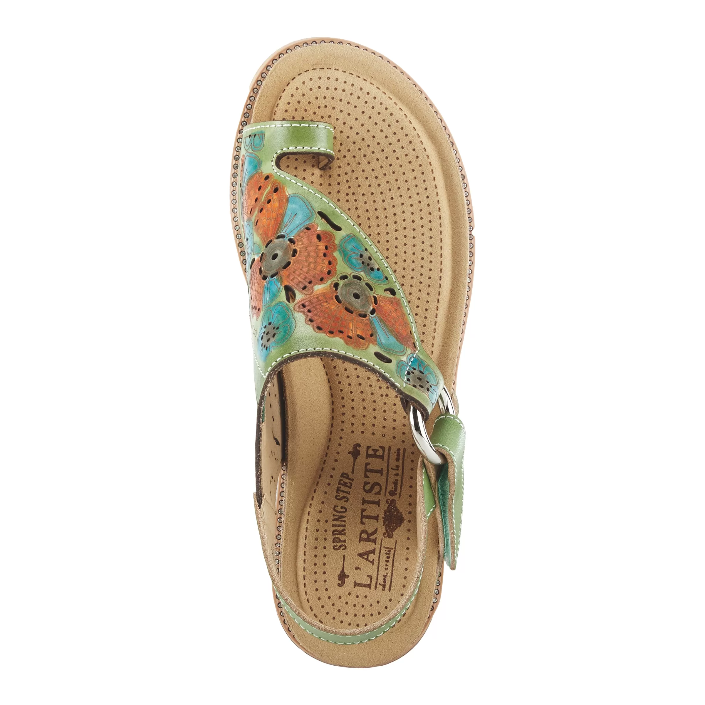 L'ARTISTE SAMYA TOE LOOP SANDALS