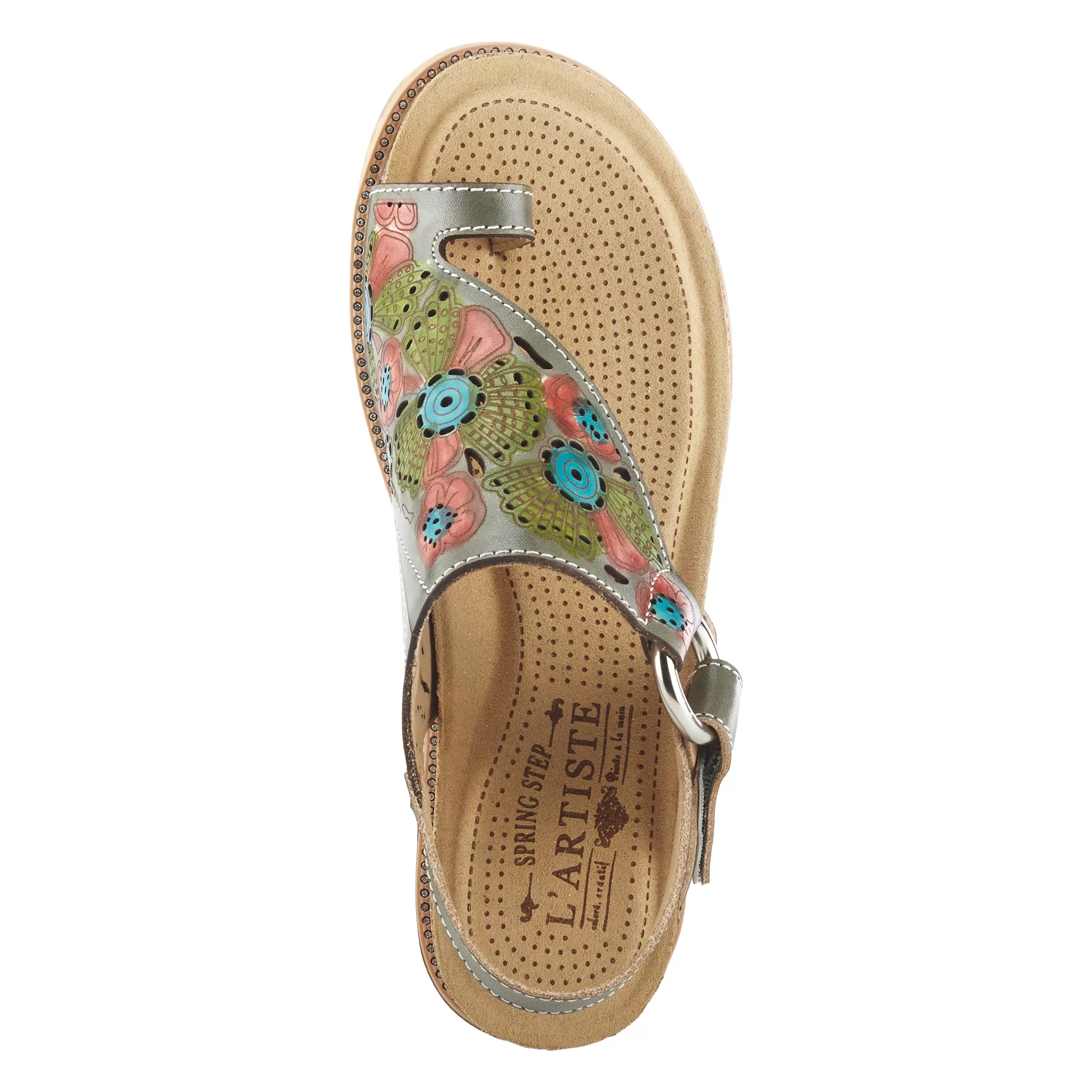 L'ARTISTE SAMYA TOE LOOP SANDALS