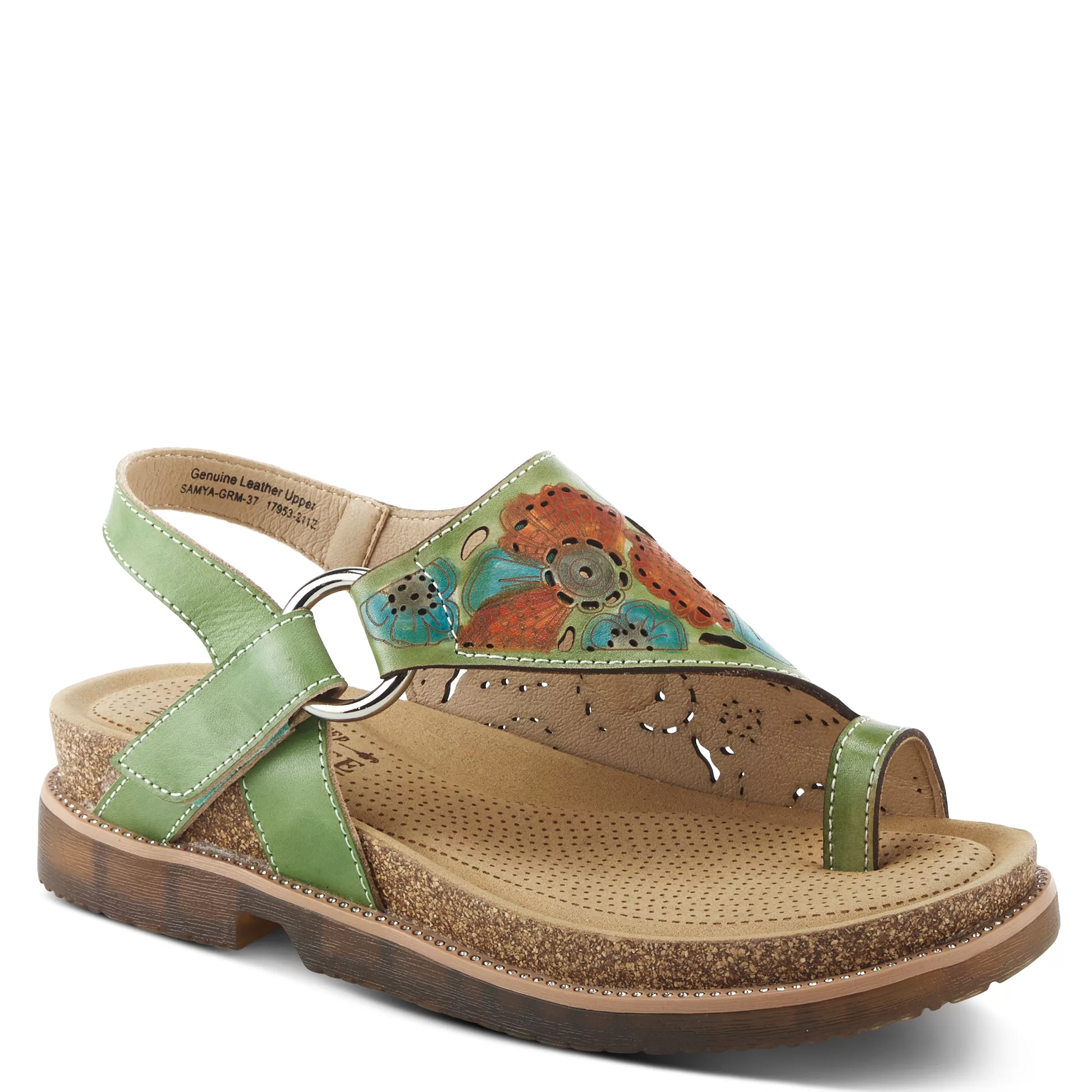 L'ARTISTE SAMYA TOE LOOP SANDALS