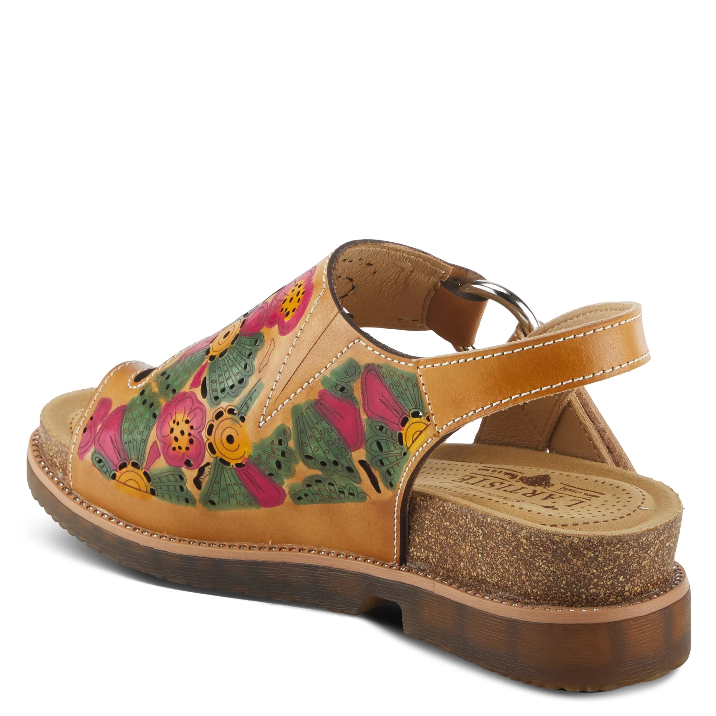 L'ARTISTE SAMYA TOE LOOP SANDALS