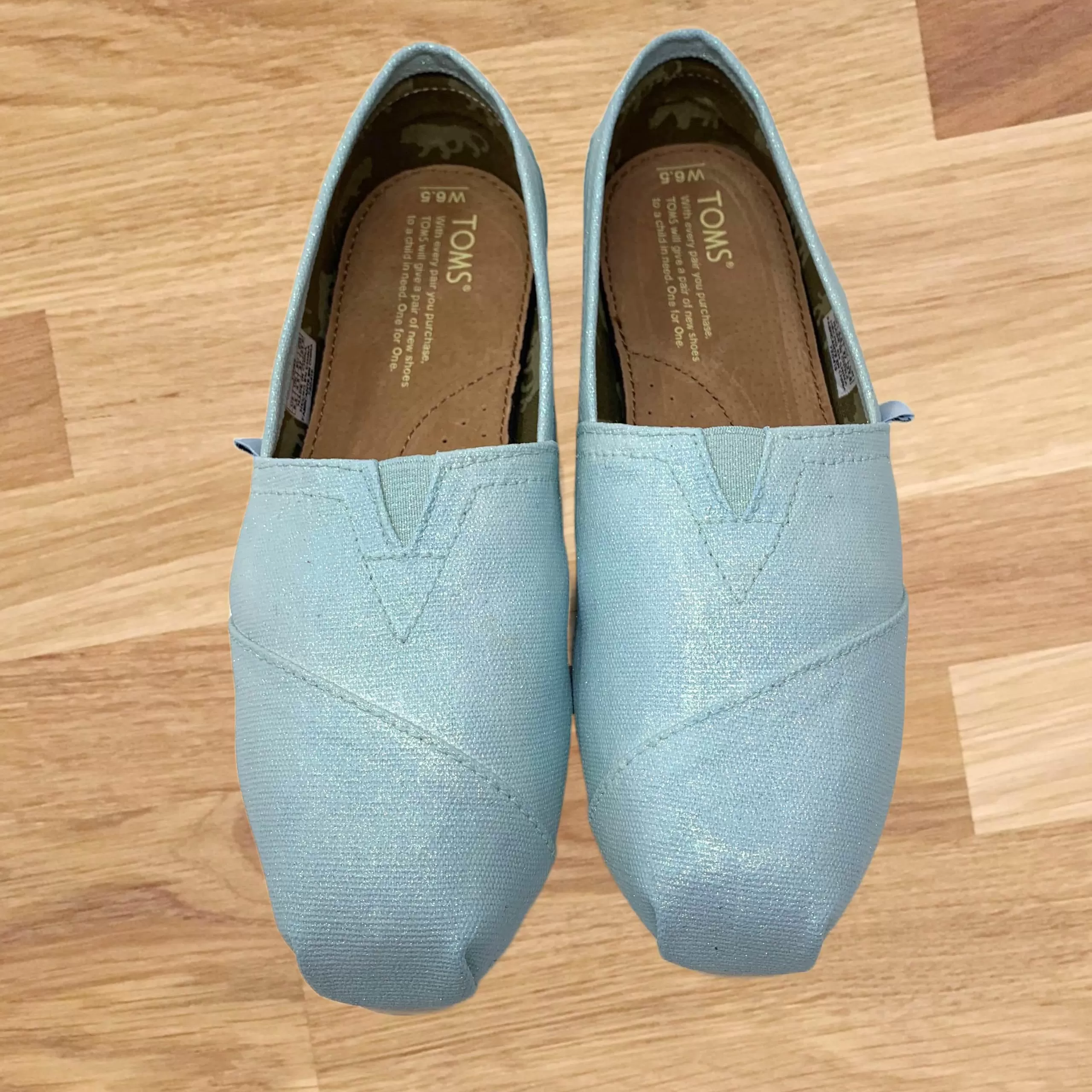 Light Blue Shoes