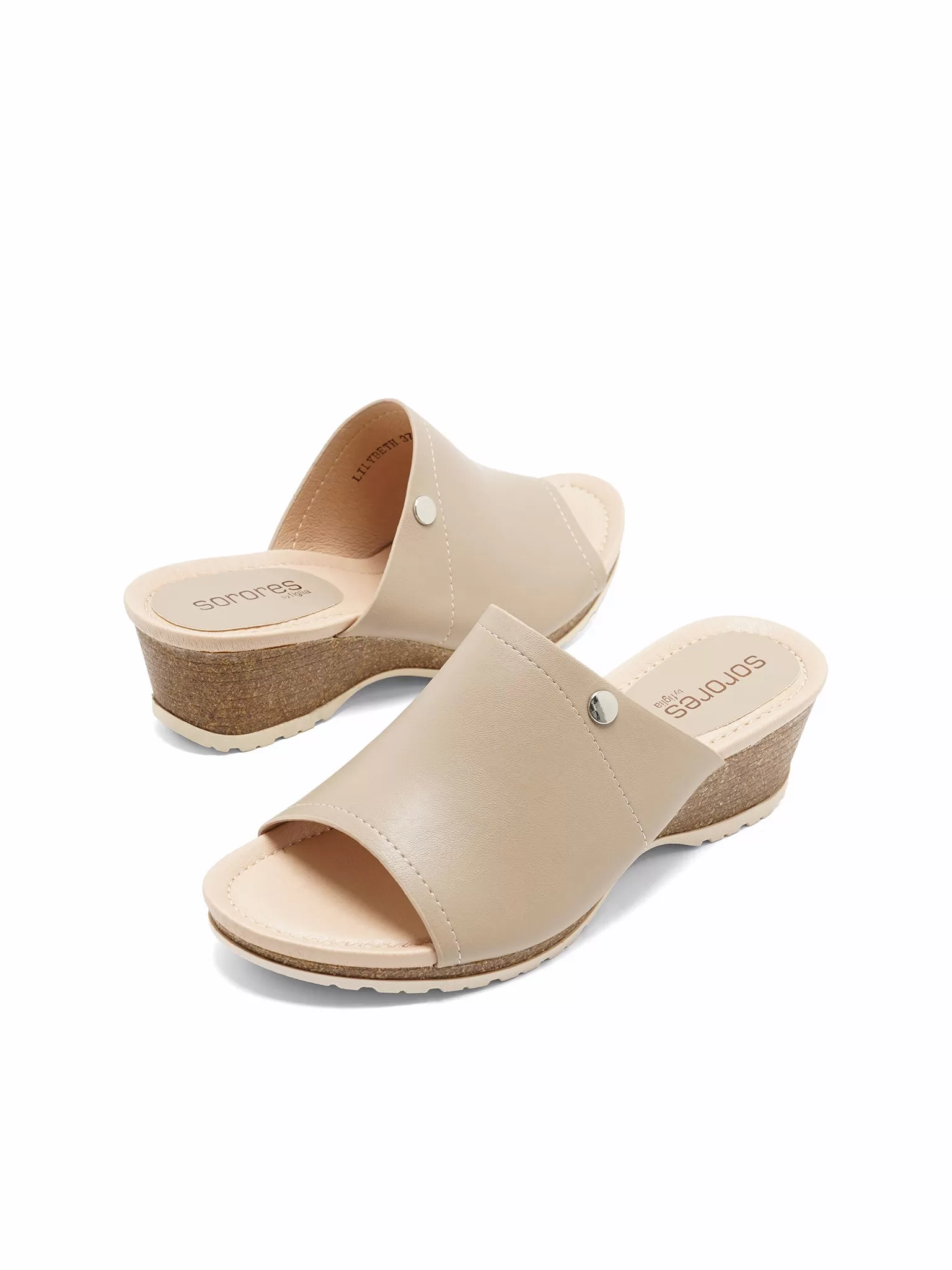 Lilybeth Wedge Slides