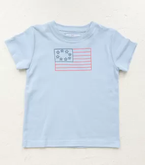 Little Paper Boat - Flag Short Sleeve Tee