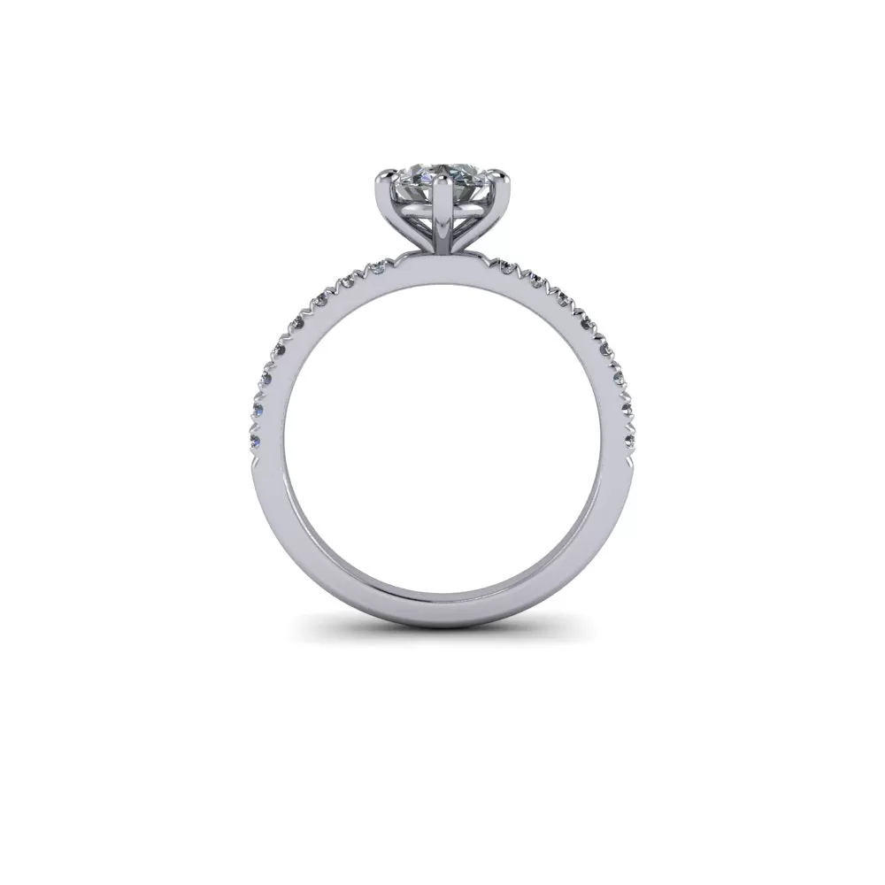 Livia No. 1 Lab Grown Diamond Engagement Ring