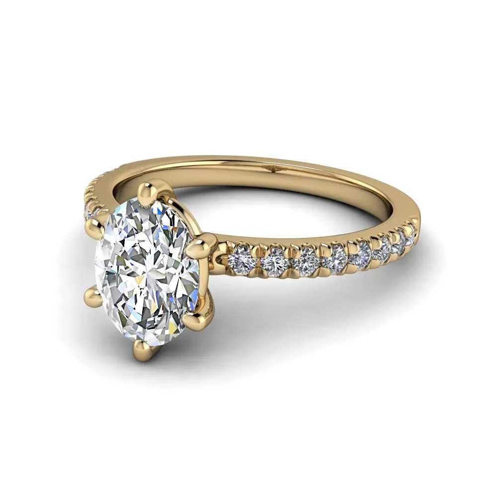 Livia No. 1 Lab Grown Diamond Engagement Ring