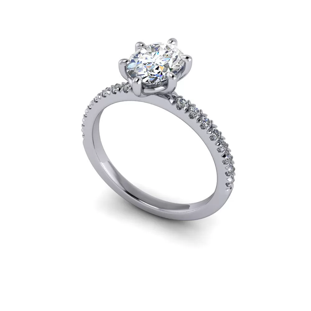 Livia No. 1 Lab Grown Diamond Engagement Ring