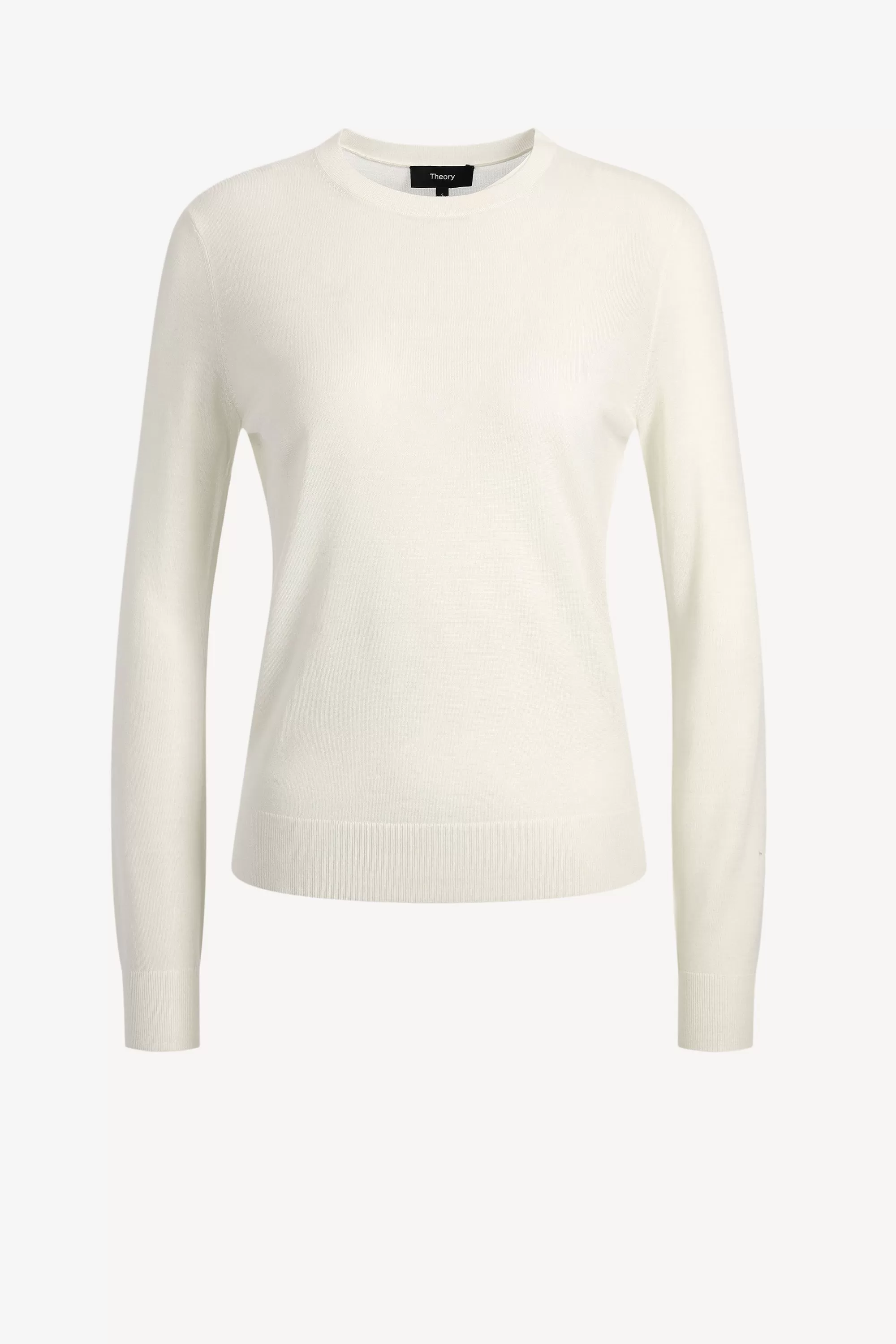 Longsleeve Crew Neck in New Ivory