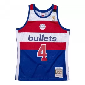 M&N NBA Swingman Jersey Washington Bullets Home 1996-97 Chris Webber