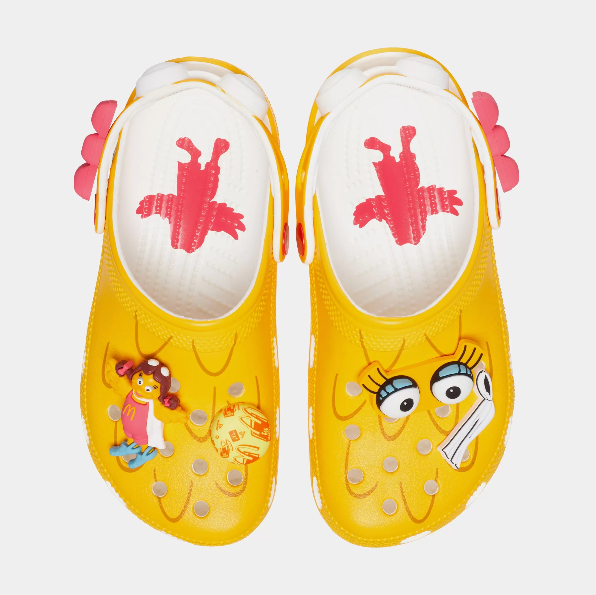 McDonalds Birdie Classic Clog Mens Sandals (Yellow/White)