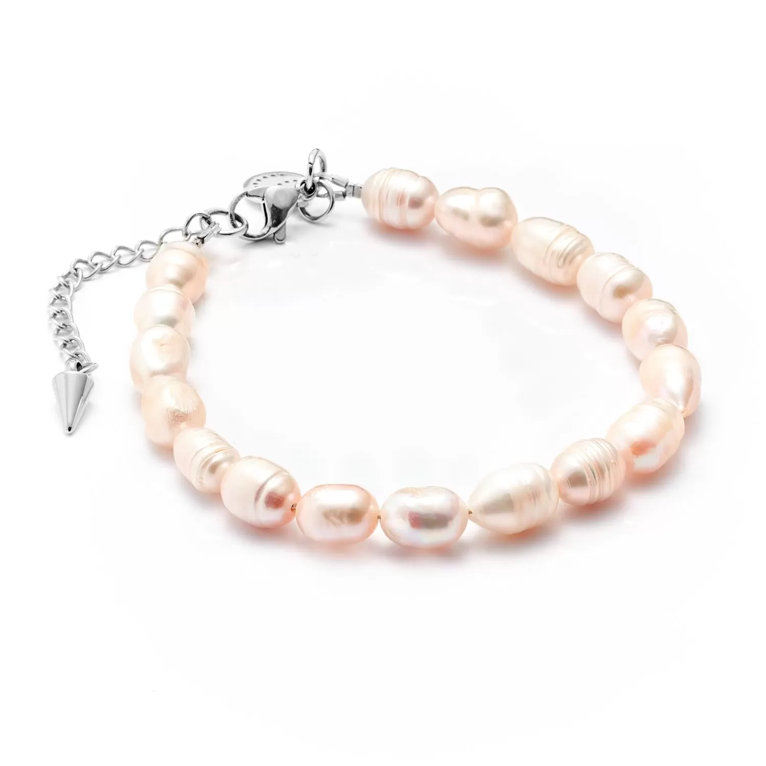 Men's Edit / Blanc / Bracelet / Pearl   Silver