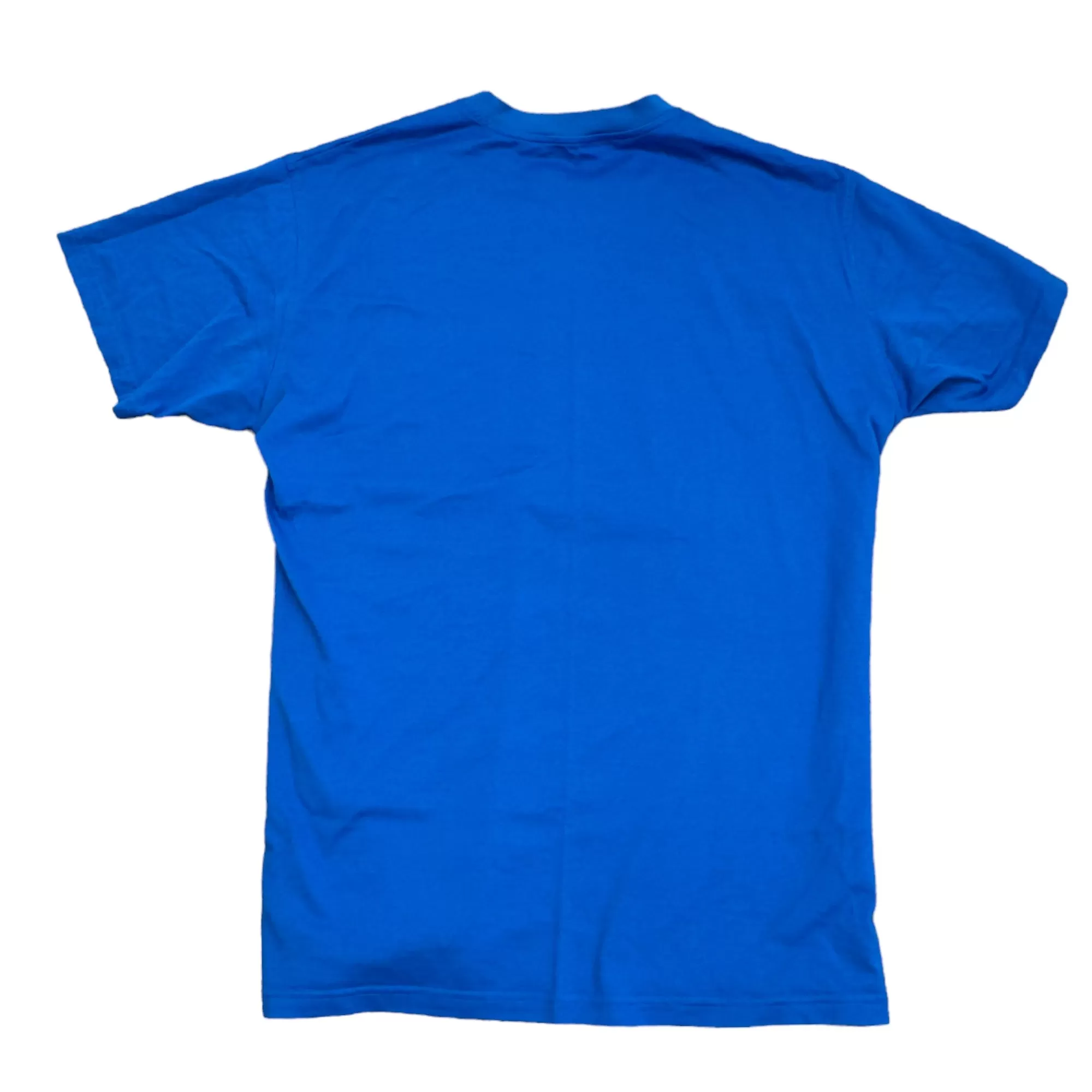 Men's Oversized Logo T-Shirt Blue Size M