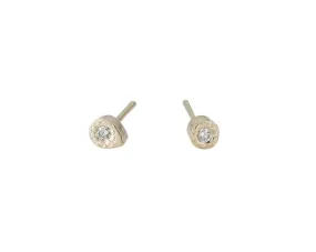 Milli Teardrop Diamond Stud (Single)