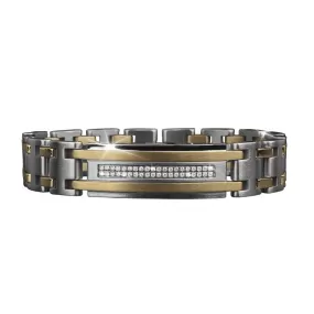 Mitre Two-Tone Bracelet