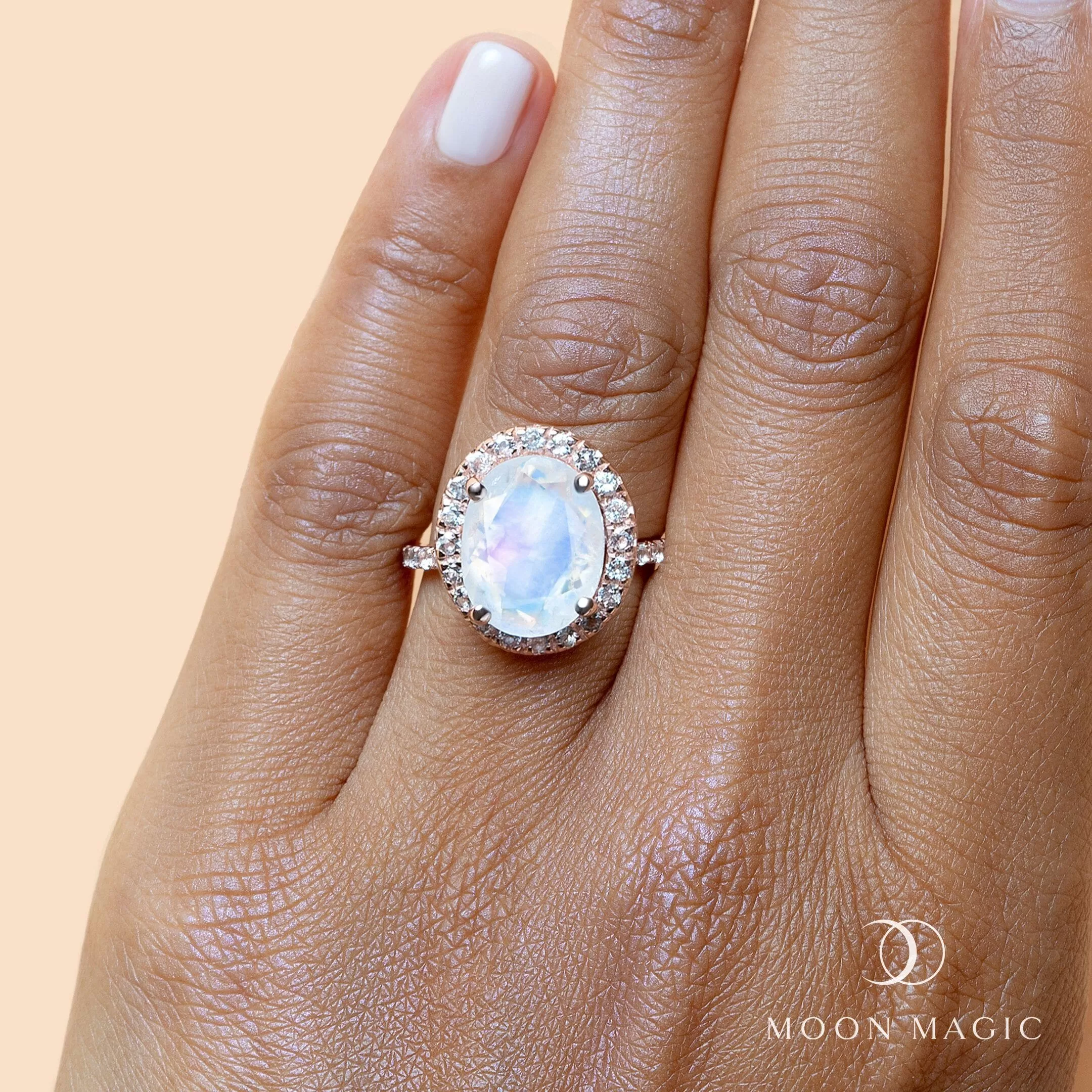 Moonstone Ring - Queen Lana