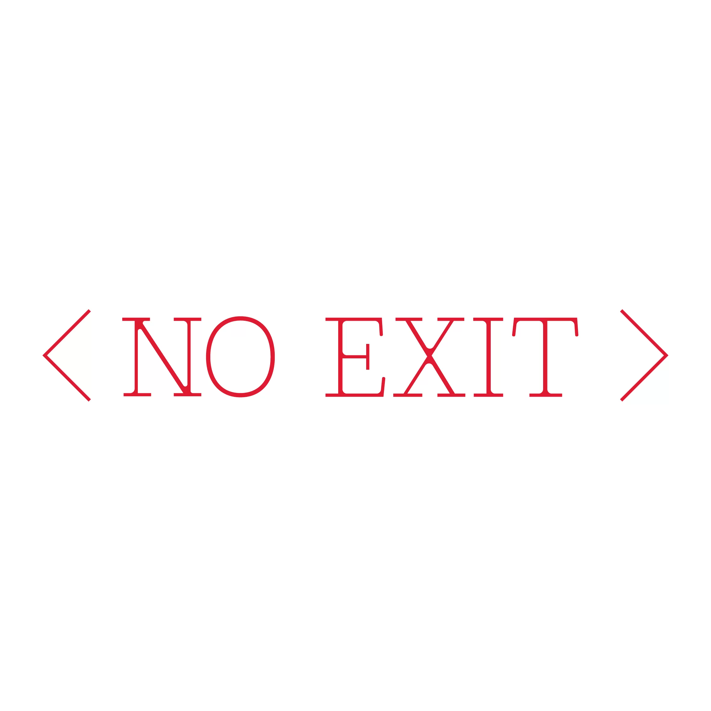 No Exit (Thick T-shirt)